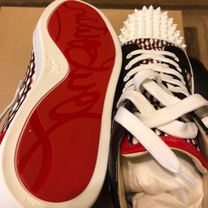Christian Louboutin toe studded sneakers